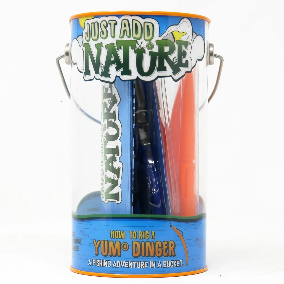 Just Add Nature  YUM DINGER Kit A Fishing Adventure In A Bucket Toy #BK32 - Image 1 of 1