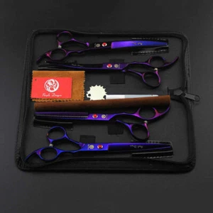 Professional Salon Hair Cutting+Thinning Scissors Barber Shears Hairdressing Set - Picture 1 of 2