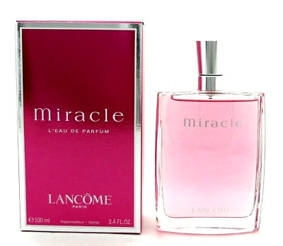Miracle Perfume by Lancome 3.4 oz. L'eau de Parfum Spray for Women. New In Box - Image 1 of 4
