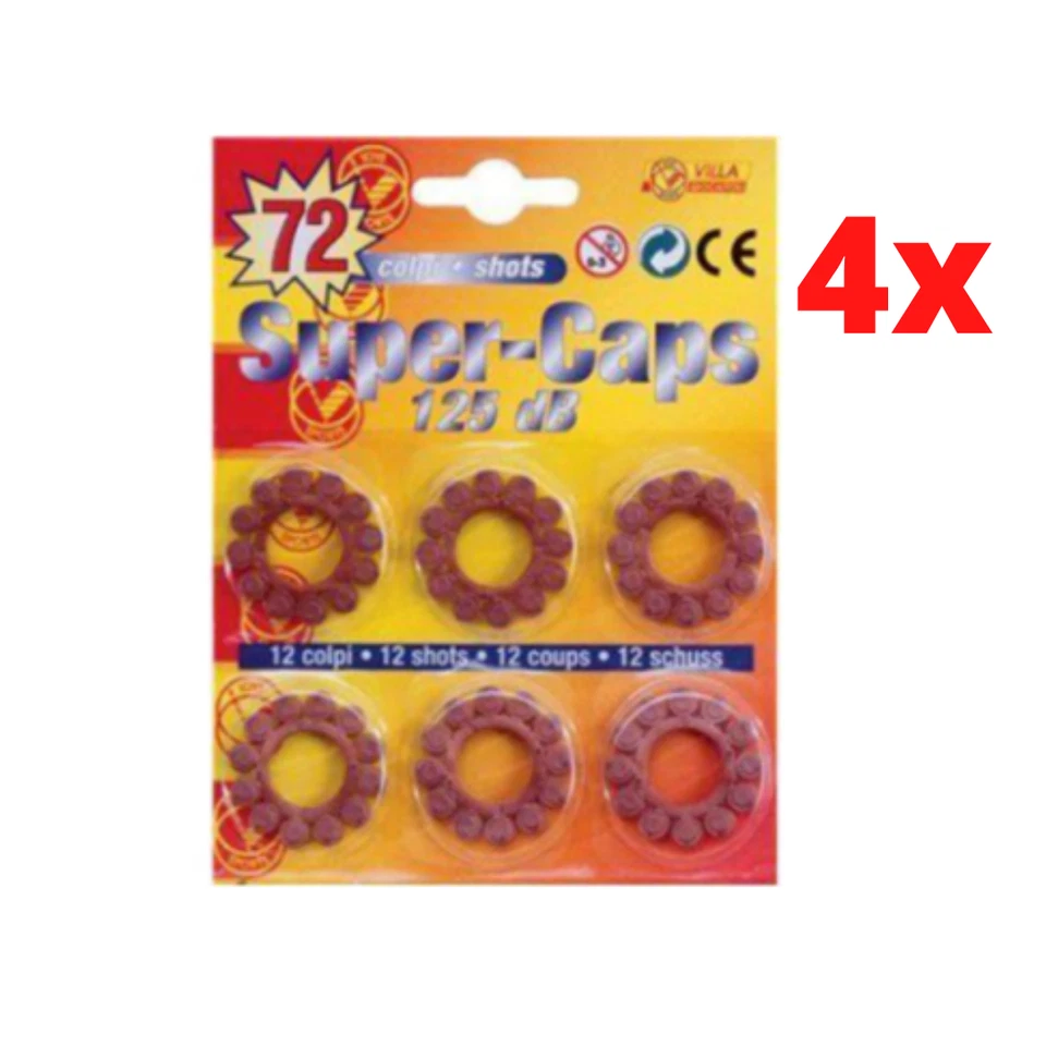 Munizioni Per Fucile e Pistola Giocattoli 4x 288 colpi 125 DB Fulminanti villa