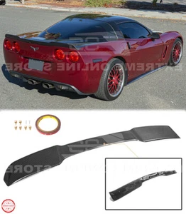 HYDRO CARBON FIBER Trunk Spoiler For 05-13 Corvette C6 Z06 ZR1 Extended Style - Bild 1 von 8