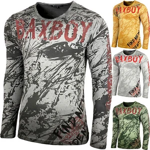 Baxboy Herren Longsleeve T-Shirt Langarmshirt Hemd Langarm Sweatshirt 701 - Bild 1 von 29