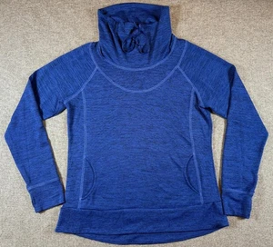 Damen Kuhl Lea Wasserfallausschnitt Pullover Sweatshirt in Blau Große L - Bild 1 von 5