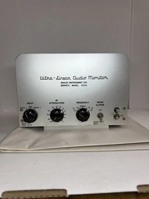 Monitor de audio ultra lineal Grass Instrument Company modelo AM 3 (no probado) Foto 1 de 4