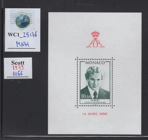 WC1_25176.MONACO. Prince Albert 1979 souv. sh. Sc. 1166. MNH - Imagen 1 de 1