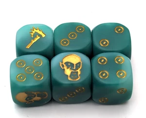 ZOMBICIDE White Death - JADE Dice - Kickstarter - Bild 1 von 2