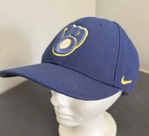 Cappello vintage Milwaukee Brewers Nike Dri Fit - Foto 1 di 4