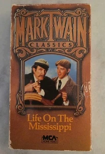 MCA Home Video Mark Twain Classics Life On The Mississippi VHS David Knell 1984 - Imagen 1 de 6