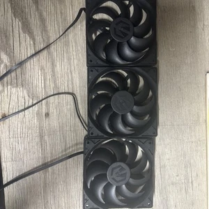 (3x) PC FANS STRATUS 120 PWN DC, 12V - Afbeelding 1 van 2