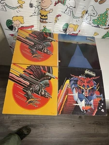 4-Covers Only !! Judas Priest Covers And Sleeves Lot-No Vinyls/records  See Pic - Imagen 1 de 6
