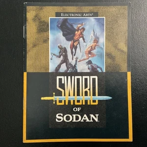 Sword of Sodan SEGA Genesis Instruction Manual Only - Bild 1 von 2
