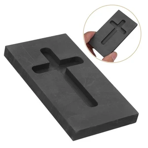 Graphite Mold Melting Gold Tool High-Temperature Cross for Smelting Shaped - Picture 1 of 12