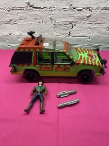 Jurassic Park Jungle Explorer Fahrzeug 100% komplett Oldtimer 1993 Kenner - Bild 1 von 15