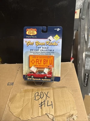 Route 66 Original Toy Co. 1970 Plymouth Superbird New Mexico FLY BY U - Image 1 of 4