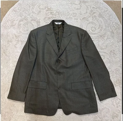 Jaqueta Blazer Masculina Versini Mescla de Lã/Seda Casaco Esportivo Tamanho 44R - Imagem 1 de 4