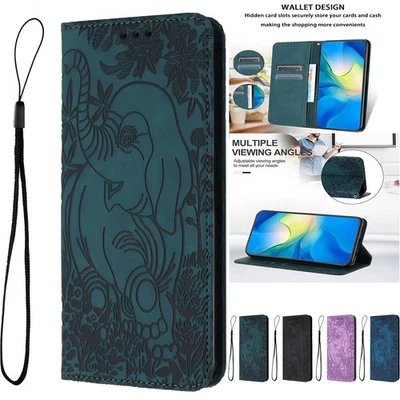 For Samsung S25 Ultra S24 Plus Pattern Wallet Case Shockproof Flip Stand Cover - Image 1 of 4
