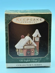 Village Depot`1997`Miniature-The Old English Village Series,Hallmark Ornament - Picture 1 of 6