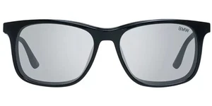 BMW BW5006-H 001 Shiny Black Plastic Clip On Optical Eyeglasses Frame 53-16-145 - Picture 1 of 3