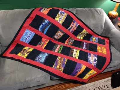 Edredón bandera Hot Wheels camión Monster Jam hecho a mano único Foto 1 de 4