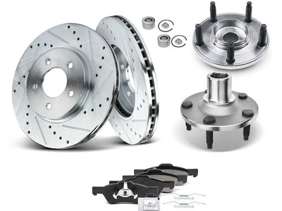 For Mazda Tribute Brake Pad and Rotor and Wheel Bearing Kit APR 72589GBYR - Image 1 of 2