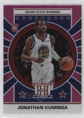2021-22 Panini Chronicles Hometown Heroes Optic Pink Jonathan Kuminga Rookie RC - Image 1 of 2