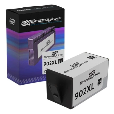 SPEEDYINKS Replacement for HP 902XL 902 T6M14AN High Yield Black Ink Cartridge - Image 1 of 4