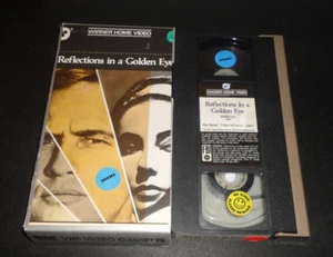 Reflections In A Golden Eye (VHS, 1967) Marlon Brando Rare Erotic Thriller HTF - Picture 1 of 4