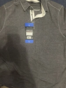 Kirkland Signature Bottom Up Short Sleeves Shirt Size L - Picture 1 of 3
