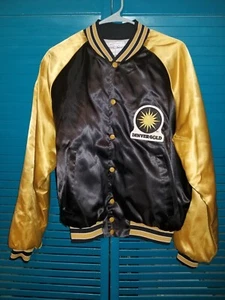 SUPER RARE 1982 VINTAGE FOOTBALL JACKET USFL DENVER GOLD COLORADO MENS LARGE NFL - Picture 1 of 11