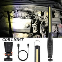Multifunction 85000 Lumen Rechargeable COB LED Slim Work Light Lamp Flashlight T