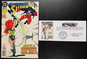 Superboy (1994) #2 SIGNED by Tom Grummett with Notarized Witness of Signature - Picture 1 of 5