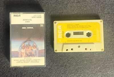 ABBA – Arrival, Yellow Paper Label, AUS Cassette - Image 1 of 4