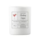 Strawberry Daiquiri Scented Candle | Floral | Soy 260g, 2 Wicks
