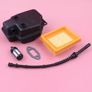 Exhaust Muffler For Stihl FS120 FS200 FS250 Air Fuel Filter Gasket 4134 140 0602 - Picture 1 of 6