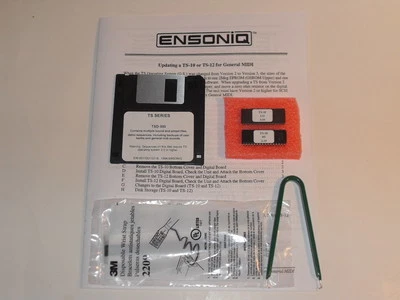 Ensoniq TS-10 OS 3.10 eproms y kit de instalación - Sistema operativo versión 3.10 Foto 1 de 2