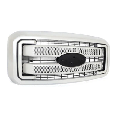UG White Platinum Front Grille Assembly For Ford F250 F350 Super Duty 2011-2016 Foto 1 de 4