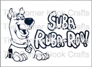 Subaru Scoob Vinyl Decal / Car Window Decal / Funny - Picture 1 of 1