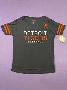 Detroit Tigers Short Sleeve T-Shirt Womens XS MLB Baseball New - Picture 1 of 7