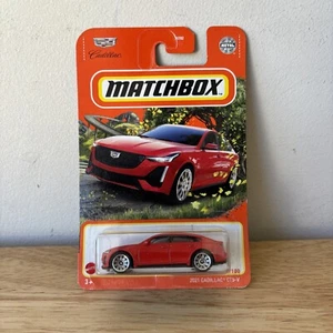 2022 Matchbox #72 2021 Cadillac® CT5-V Blackwing™ VELOCITY RED - Picture 1 of 4