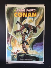 The Savage Sword of Conan Vintage Poster (1974) - 24" x 35"High Grade VF