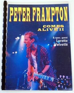 Peter Frampton Itinerary Original Vintage Comes Alive II Tour 1995 - Picture 1 of 13