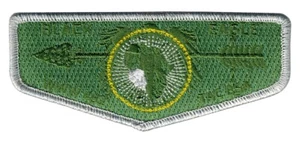 Boy Scout OA 482 Black Eagle Lodge African Union Flag Flap - Picture 1 of 1