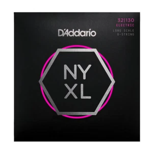 D'Addario NYXL Corde per basso; scala lunga; set 6 corde calibri 32-130 - Foto 1 di 3