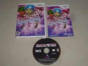 NINTENDO Wii GAME COMPLETE W CASE & MANUAL MONSTER HIGH SKULTIMATE ROLLER MAZE   - Picture 1 of 1