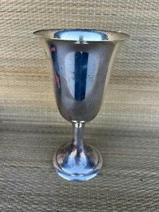 1 Vintage Alvin S249 Sterling Silver Gold Wash Cup Goblet 6 3/4” 126 Grams - Picture 1 of 5