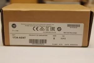 Adattatore di rete Ethernet I/O Allen Bradley 1734-AENT POINT nuovo sigillato - Foto 1 di 4