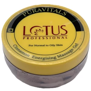 LOTUS PROFESSIONAL PURAVITALS CINNAMON ENERGISING MASSAGE GEL - Picture 1 of 4