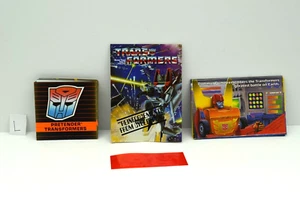 Transformers Original G1 Box Insert Catalog Checklist Mail Away Red Decoder LotL - Picture 1 of 7