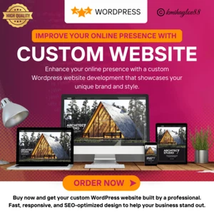 Custom Wordpress Website Development - Professional & Responsive Web Design - Picture 1 of 2