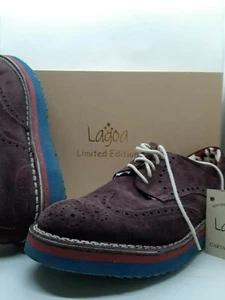 Scarpe Uomo Lagoa, Trident Low, Suede, color Bordeaux, tg.42 - Foto 1 di 2